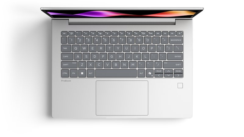 HP ProBook 4 G2i 14 - Core 7-350, 32GB, 512GB SSD, 14 WUXGA 300-nit AG, 1080p non-IR cam, NO WWAN-readyness, FPR, US backlit keyboard, 48Wh, Pike Silver, Win 11 Pro, 1 years thumbnail 6