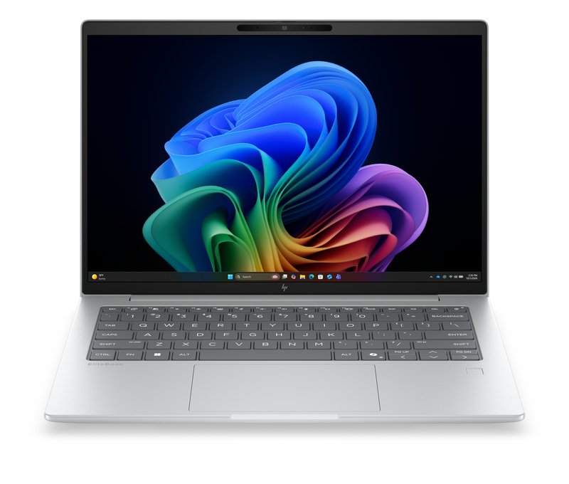 HP EliteBook 6 G2q AI 14 - Qualcom X2P6410, 16 GB, 512GB SSD, 14 WUXGA OLED, 5MP IR cam, Smartcard, FPR, US Backli keyboard, 56Wh, Win 11 Pro, 1 year - Image 1