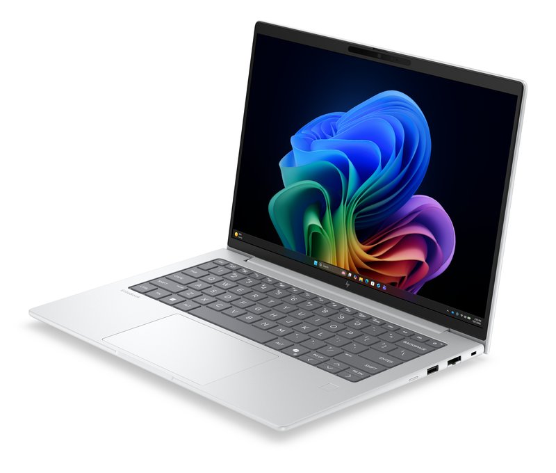 HP EliteBook 6 G2q AI 14 - Qualcom X2P6410, 16 GB, 512GB SSD, 14 WUXGA OLED, 5MP IR cam, Smartcard, FPR, US Backli keyboard, 56Wh, Win 11 Pro, 1 year thumbnail 4