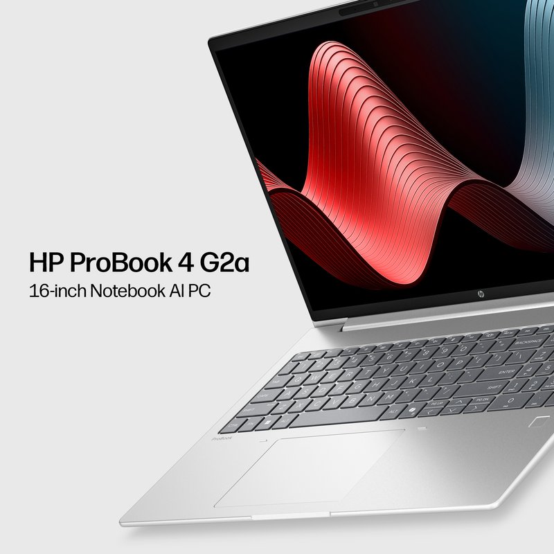 HP ProBook 4 G2a 16 - Ryzen 5 230, 16GB, 512GB SSD, 16 WUXGA 300-nit AG, 1080p non-IR cam, NO WWAN-readyness, FPR, US backlit keyboard, 56Wh, Pike Silver, Win 11 Pro, 1 years thumbnail 9