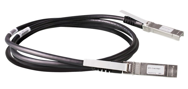 HPE X240 10G SFP+ SFP+ 3m DAC Cable - Image 1