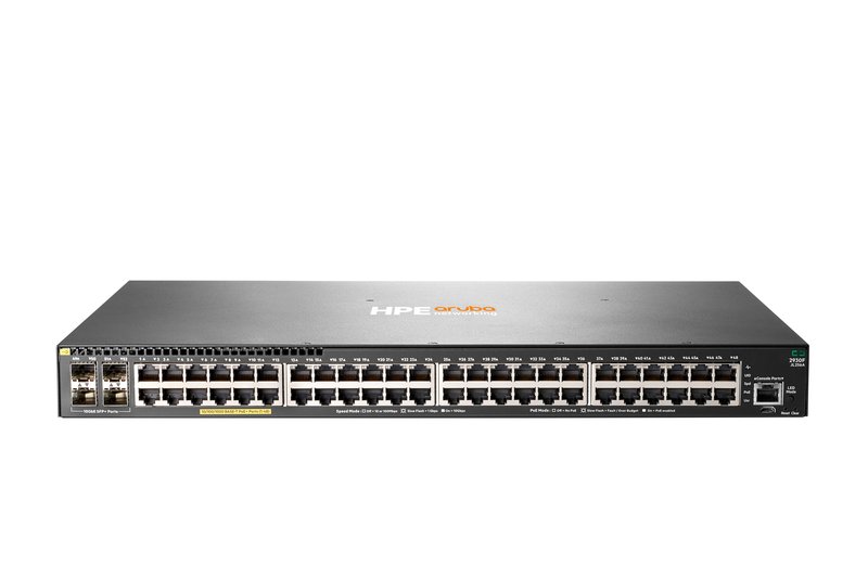 Aruba 2930F 48G PoE+ 4SFP+ Switch - Image 1