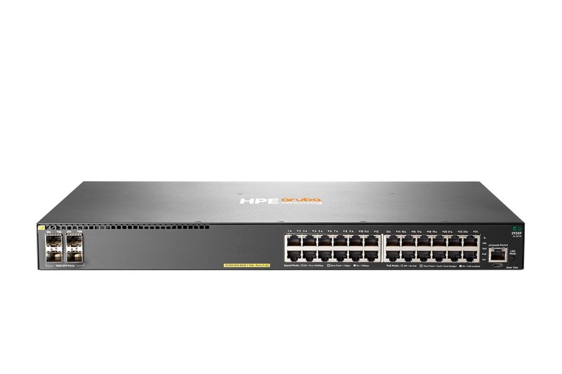 Aruba 2930F 24G PoE+ 4SFP Switch - Image 1