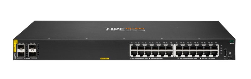 Aruba 6100 24G CL4 4SFP+ Swch - Image 1