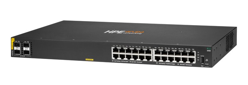 Aruba 6100 24G CL4 4SFP+ Swch thumbnail 2