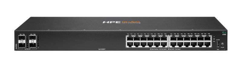 Aruba 6100 24G 4SFP+ Swch - Image 1
