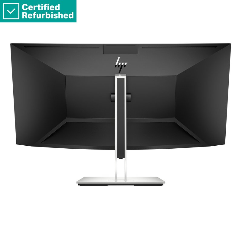 RENEW SILVER HP E34m G4 Curved Conferencing Monitor - 34" 3440x1440 WQHD 400-nit 75Hz AG, Curved, VA, USB-C(65W)/HDMI/DisplayPort, 4x USB-A, speakers, 5MP webcam, RJ-45 LAN, height adjustable/tilt/swivel, 1 years thumbnail 6