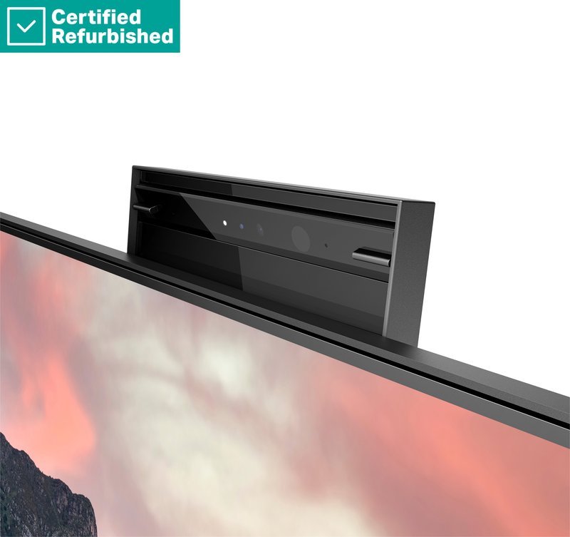 RENEW SILVER HP E27m G4 QHD Charging Conferencing Monitor - 27" 2560x1440 QHD 300-nit 75Hz AG, IPS, USB-C(65W)/HDMI/DisplayPort/DisplayPort-out, 4x USB-A, speakers, 5MP webcam, RJ-45 LAN, height adjustable/tilt/swivel/pivot, 1 years thumbnail 4