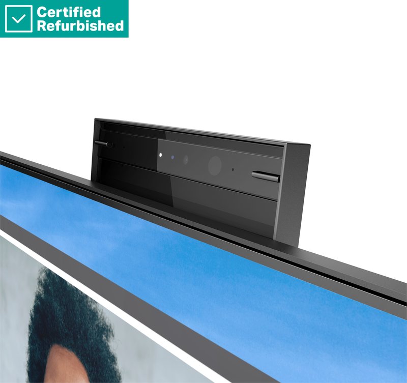 RENEW SILVER HP E27m G4 QHD Charging Conferencing Monitor - 27" 2560x1440 QHD 300-nit 75Hz AG, IPS, USB-C(65W)/HDMI/DisplayPort Daisy-Chain, 4x USB-A, speakers, 5MP webcam, RJ-45 LAN, height adjustable/tilt/swivel/pivot, 1 years thumbnail 3