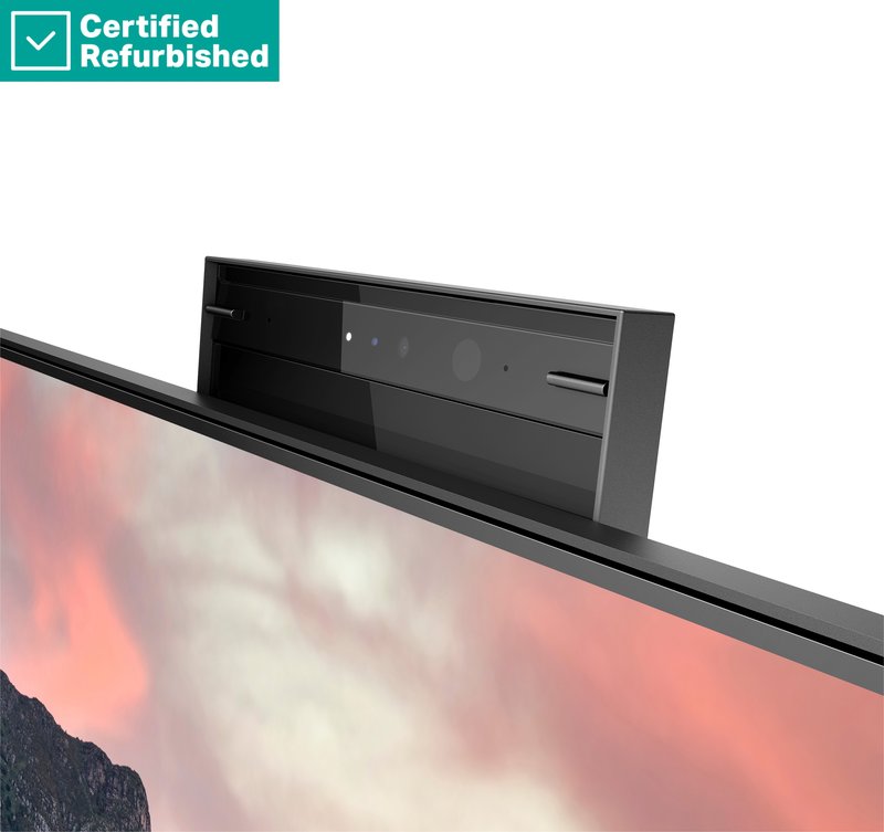 RENEW SILVER HP E27m G4 QHD Charging Conferencing Monitor - 27" 2560x1440 QHD 300-nit 75Hz AG, IPS, USB-C(65W)/HDMI/DisplayPort Daisy-Chain, 4x USB-A, speakers, 5MP webcam, RJ-45 LAN, height adjustable/tilt/swivel/pivot, 1 years thumbnail 4