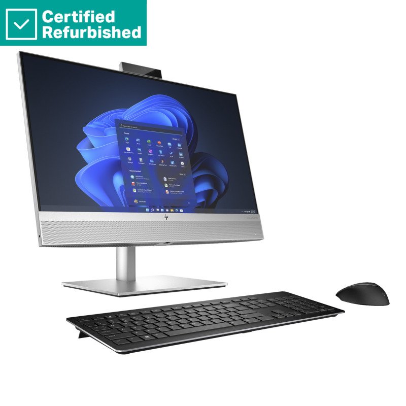 RENEW SILVER HP Elite 840 G9 AIO All-in-One 24- i5-12500, 16GB, 1TB SSD, 23.8 FHD Non-Touch AG, Height Adjustable, Win 11 Pro, 1 years thumbnail 3