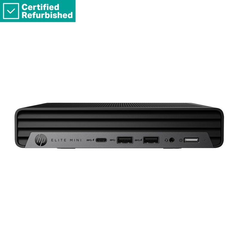 RENEW SILVER HP Elite 800 G9 Mini - i5-14500, 16GB, 512GB SSD, USB Mouse, Win 11 Pro, 1 years - Image 1
