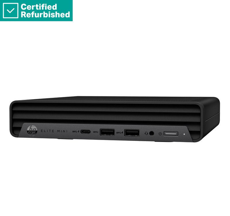 RENEW SILVER HP Elite 800 G9 Mini - i5-14500, 16GB, 512GB SSD, USB Mouse, Win 11 Pro, 1 years thumbnail 3