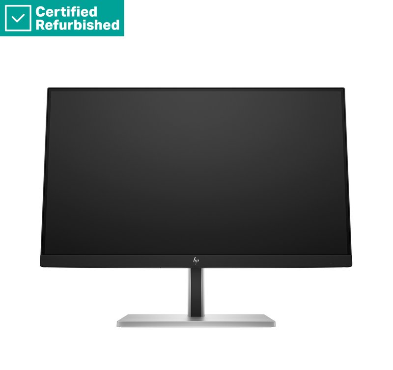 RENEW SILVER HP E22 G5 FHD Monitor - 21.5" 1920x1080 FHD 250-nit 75Hz AG, IPS, HDMI/DisplayPort, 4x USB-A, height adjustable/tilt/swivel/pivot, 1 years - Image 1