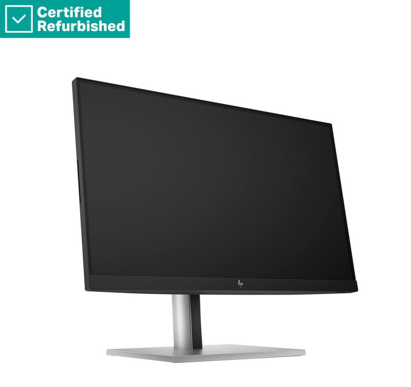 RENEW SILVER HP E22 G5 FHD Monitor - 21.5" 1920x1080 FHD 250-nit 75Hz AG, IPS, HDMI/DisplayPort, 4x USB-A, height adjustable/tilt/swivel/pivot, 1 years thumbnail 2