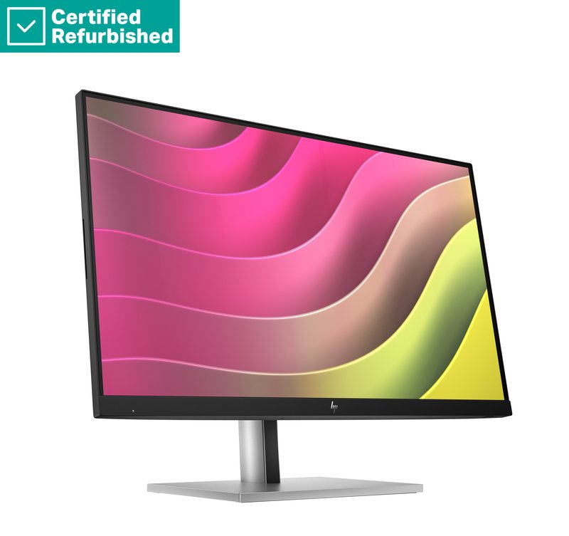 RENEW SILVER HP E24t G5 FHD Touch Monitor - 23.8" 1920x1080 FHD 300-nit Touch 75Hz AG, IPS, HDMI/DisplayPort, 4x USB-A, height adjustable/tilt/swivel/pivot, 1 years thumbnail 2