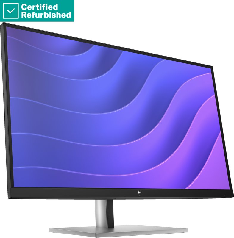 RENEW SILVER HP E27q G5 QHD Monitor - 27" 2560x1440 QHD 350-nit 75Hz AG, IPS, HDMI/DisplayPort, 4x USB-A, height adjustable/tilt/swivel/pivot, 1 years thumbnail 2