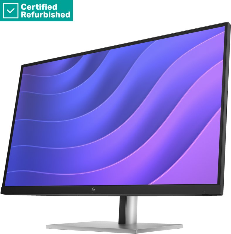 RENEW SILVER HP E27q G5 QHD Monitor - 27" 2560x1440 QHD 350-nit 75Hz AG, IPS, HDMI/DisplayPort, 4x USB-A, height adjustable/tilt/swivel/pivot, 1 years thumbnail 3