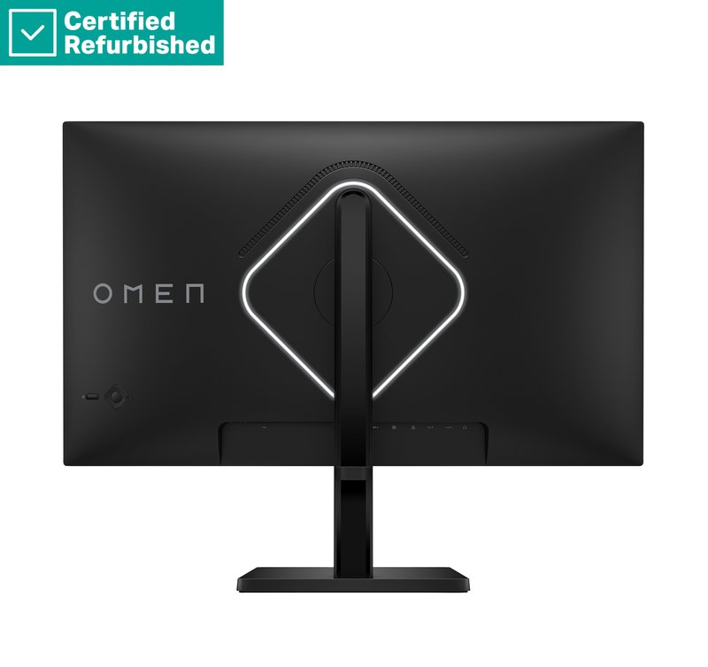 RENEW SILVER OMEN by HP 27qs QHD Gaming Monitor - 27" 2560x1440 QHD 400-nit 240Hz AG, IPS, 2x HDMI/DisplayPort, 2x USB-A, speakers, height adjustable/tilt/pivot, 1 years thumbnail 4