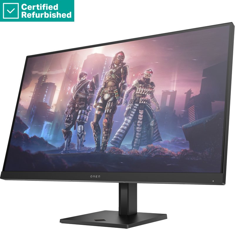 RENEW GOLD OMEN by HP 32q QHD Gaming Monitor - 31.5" 2560x1440 QHD 400-nit 165Hz AG, IPS HDR 400, 2x HDMI/DisplayPort, height adjustable/tilt/pivot, 1 years thumbnail 2