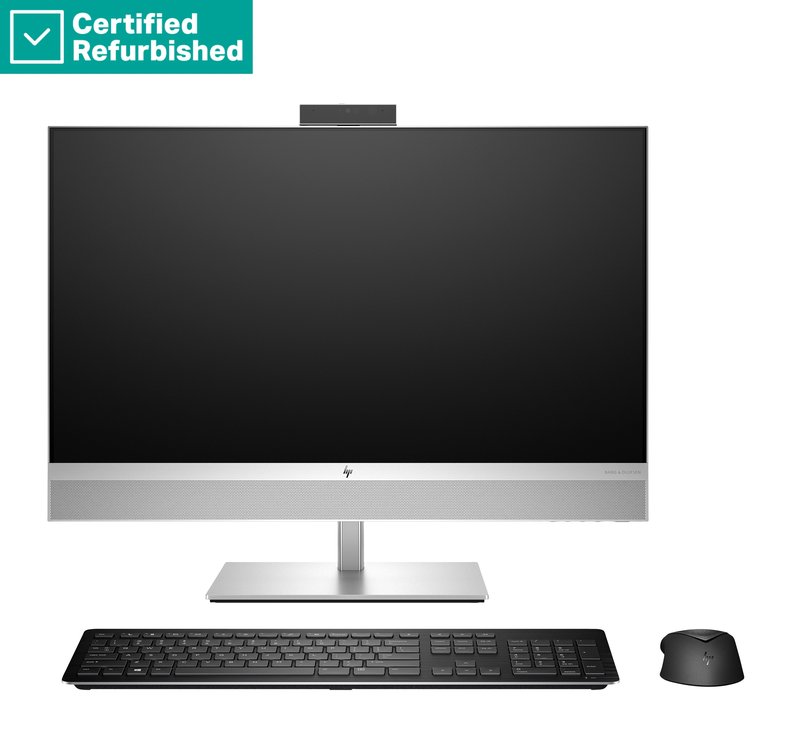 RENEW SILVER HP Elite 870 G9 AIO All-In-One 27 - i7-13700, 16GB, 1TB SSD, 27 QHD Touch AG, Height Adjustable, No Mouse, DOS, 1 years - Image 1