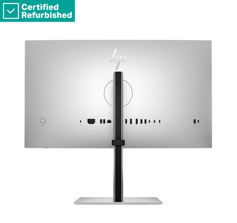 RENEW SILVER HP 727pu Series 7 Pro QHD TB4 Charging Monitor - 27" 2560x1440 QHD 400-nit 120Hz AG, IPS Black HDR 400, USB-C(100W/15W)/HDMI/DisplayPort Daisy-Chain, 5x USB-A, RJ-45 LAN, height adjustable/tilt/swivel/pivot, 1 years thumbnail 4