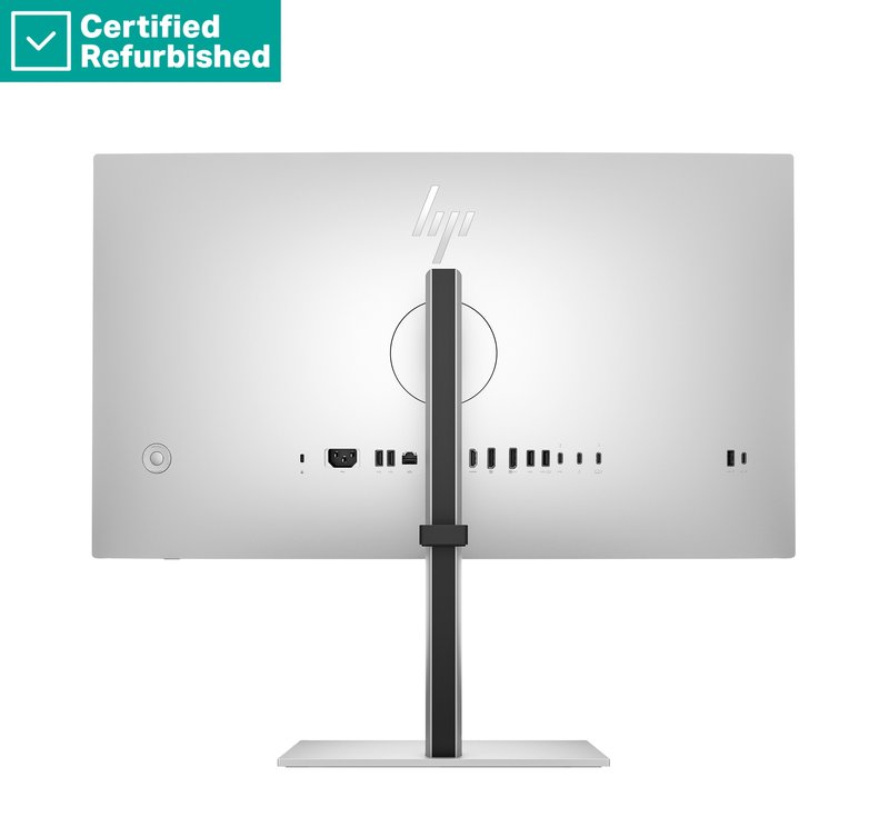 RENEW SILVER HP 727pk Series 7 Pro 4K Charging Monitor - 27" 3840x2160 UHD 400-nit 60Hz AG, IPS Black HDR 400, USB-C(100W)/USB-C(15W)/HDMI/DisplayPort Daisy-Chain, 5x USB-A, RJ-45 LAN, height adjustable/tilt/swivel/pivot, 1 years thumbnail 4