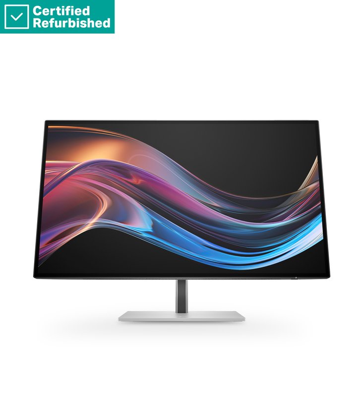 RENEW SILVER HP 727pk Series 7 Pro 4K Charging Monitor - 27" 3840x2160 UHD 400-nit 60Hz AG, IPS Black HDR 400, USB-C(100W)/USB-C(15W)/HDMI/DisplayPort Daisy-Chain, 5x USB-A, RJ-45 LAN, height adjustable/tilt/swivel/pivot, 1 years thumbnail 8