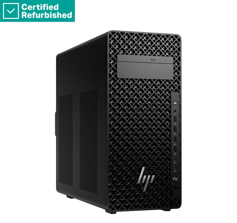 RENEW SILVER HP Z2 G1i Workstation Tower - Ultra 7-265K, 32GB, 1TB SSD, UK keyboard, USB Mouse, Win 11 Pro, 1 years thumbnail 2