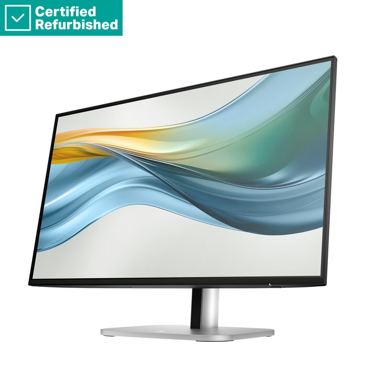 RENEW GOLD HP 524pu Series 5 Pro FHD Charging Monitor - 23.8" 1920x1080 FHD 350-nit 100Hz AG, IPS, USB-C(100W/15W)/HDMI/DisplayPort Daisy-Chain, 3x USB-A, RJ-45 LAN, height adjustable/tilt/swivel/pivot, 1 years (replaces E24u G5) thumbnail 2