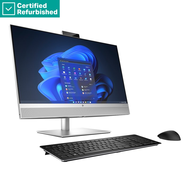 RENEW SILVER HP Elite 870 G9 AIO All-In-One 27 - i7-14700, 16GB, 512GB SSD, 27 QHD Touch AG, Height Adjustable, Win 11 Pro, 1 years thumbnail 2