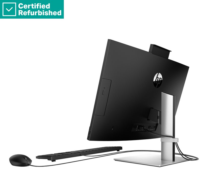 RENEW SILVER HP Pro 440 G9 AIO All-In-One - i3-13100T, 16GB, 256GB SSD, 23.8 FHD Non-Touch AG, Height Adjustable, USB Mouse, Win 11 Pro, 1 years thumbnail 3