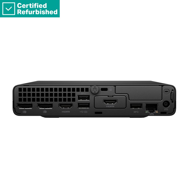 RENEW SILVER HP Pro 400 G9 Mini - i7-14700T, 16GB, 512GB SSD, USB Mouse, Win 11 Pro, 1 years thumbnail 4