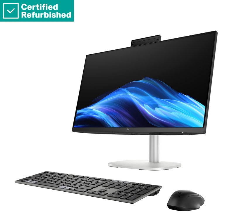 RENEW SILVER HP EliteStudio 8 G1i AIO All-in-One 24 - Ultra 7-265, 32GB, 1TB SSD, 23.8 FHD Touch AG, Height Adjustable, Win 11 Pro, 1 years thumbnail 4