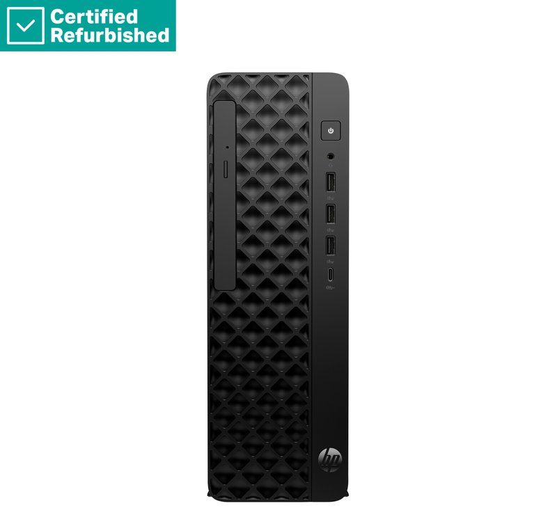 RENEW SILVER HP ProDesk 2 G1i SFF - i3-14100, 8GB, 256GB SSD, USB Mouse, DOS, 1 years - Image 1