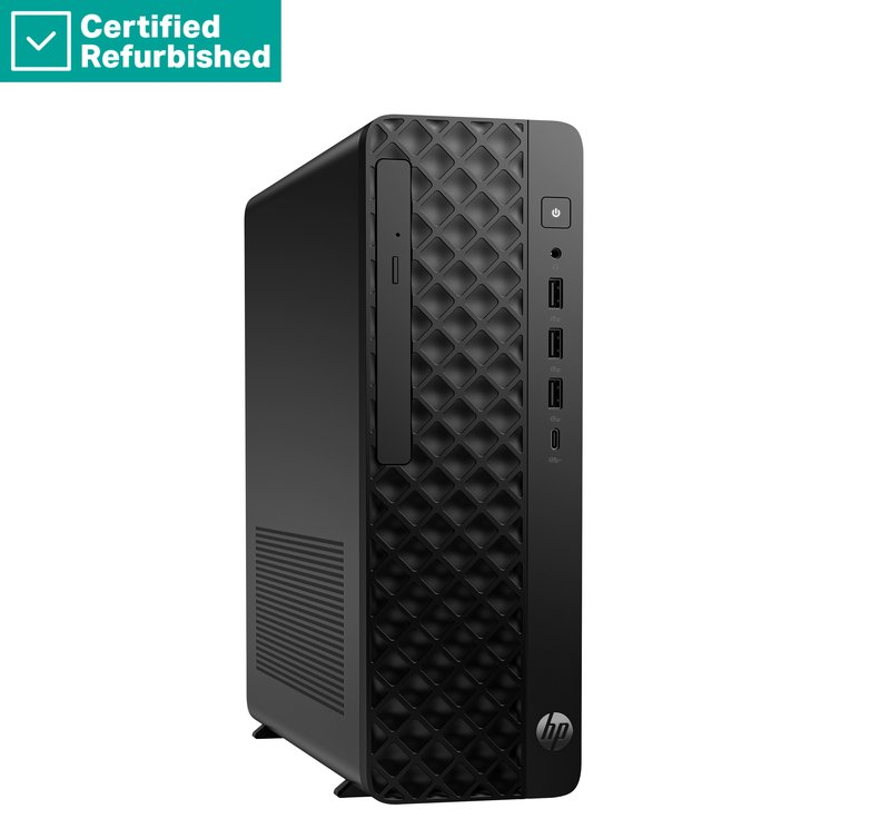 RENEW SILVER HP ProDesk 2 G1i SFF - i3-14100, 8GB, 256GB SSD, USB Mouse, DOS, 1 years thumbnail 2