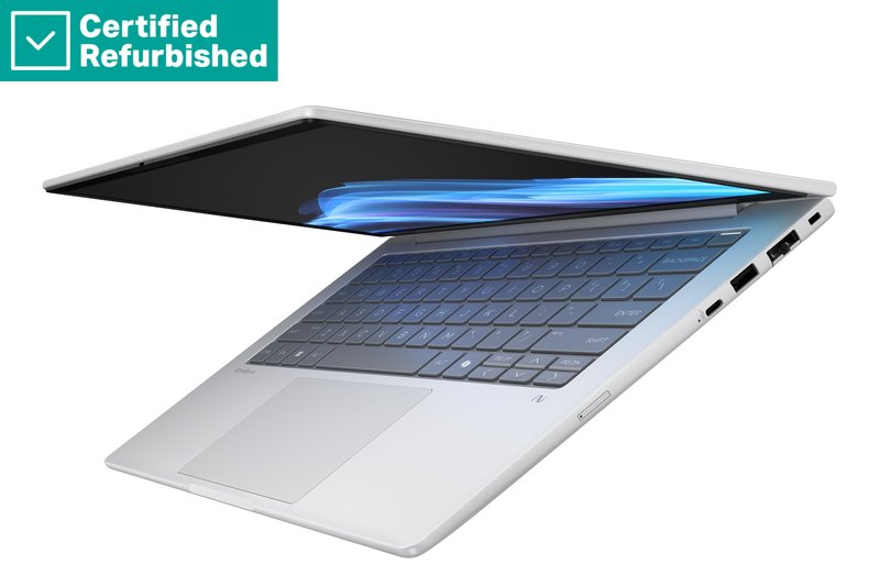 RENEW GOLD HP EliteBook 8 G1i 14 - Ultra 5-238V, 32GB, 512GB SSD, 14 WUXGA 300-nit AG, Smartcard, UK backlit keyboard, 62Wh, Win 11 Pro, 1 years thumbnail 3