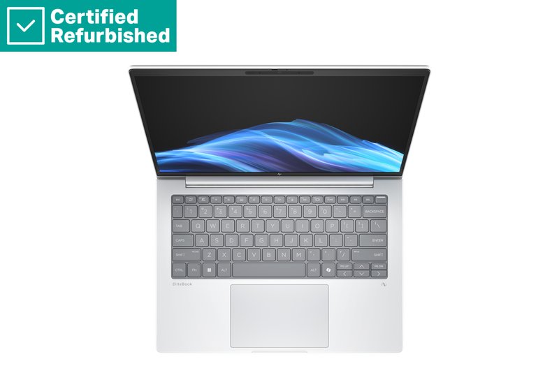 RENEW GOLD HP EliteBook 8 G1i 14 - Ultra 5-238V, 32GB, 512GB SSD, 14 WUXGA 300-nit AG, Smartcard, UK backlit keyboard, 62Wh, Win 11 Pro, 1 years thumbnail 4