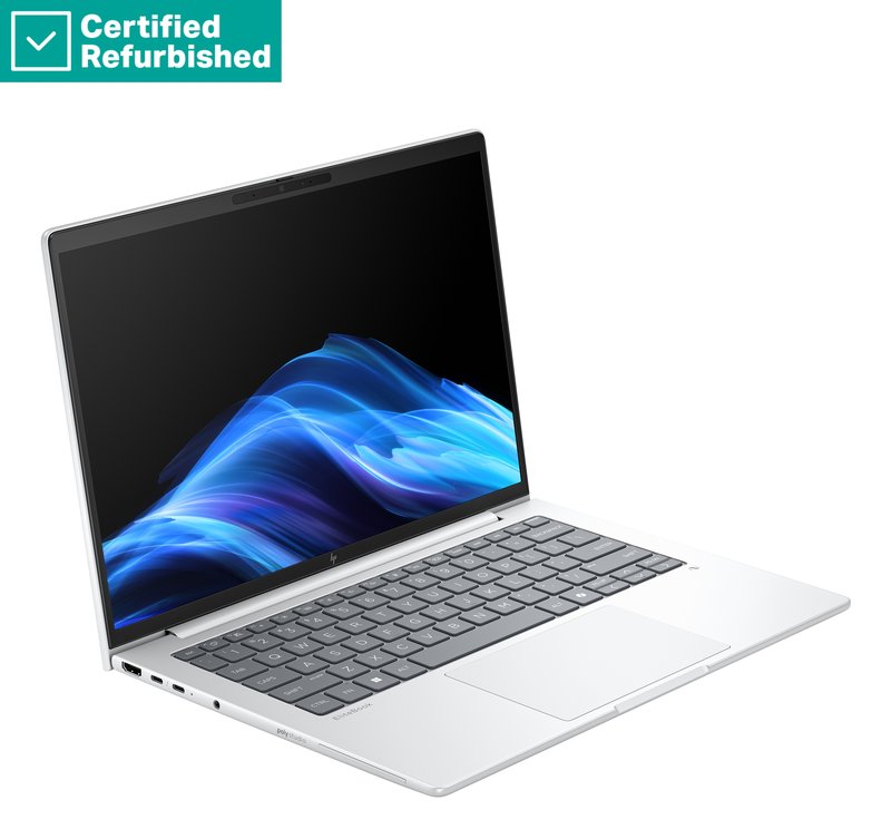 RENEW GOLD HP EliteBook 8 G1i 14 - Ultra 5-225U, 24GB, 512GB SSD, 14 WUXGA 300-nit AG, 5MP IR cam, Smartcard, FPR, UK backlit keyboard, 62Wh, Win 11 Pro, 1 years - Image 1