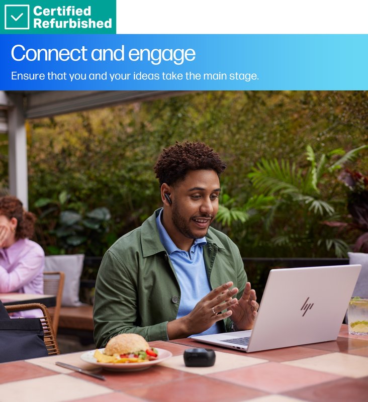 RENEW GOLD HP EliteBook X Flip G1i AI 14 - Ultra 7-258V, 32GB, 1TB SSD, 14 WUXGA Privacy AG, 5MP IR cam, FPR, UK backlit keyboard, Glacier Silver, 68Wh, Win 11 Pro, 1 years thumbnail 8