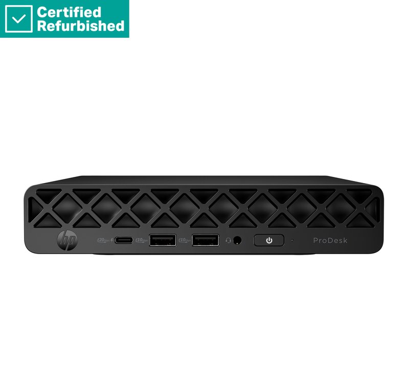 RENEW SILVER HP ProDesk 4 G1i Mini - Ultra 7-265T, 16GB, 512GB SSD, USB Mouse, Win 11 Pro, 1 years - Image 1