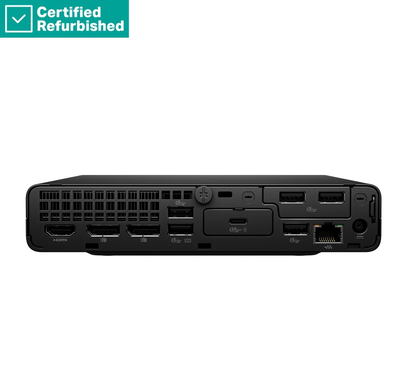 RENEW SILVER HP ProDesk 4 G1i Mini - Ultra 7-265T, 16GB, 512GB SSD, USB Mouse, Win 11 Pro, 1 years thumbnail 4