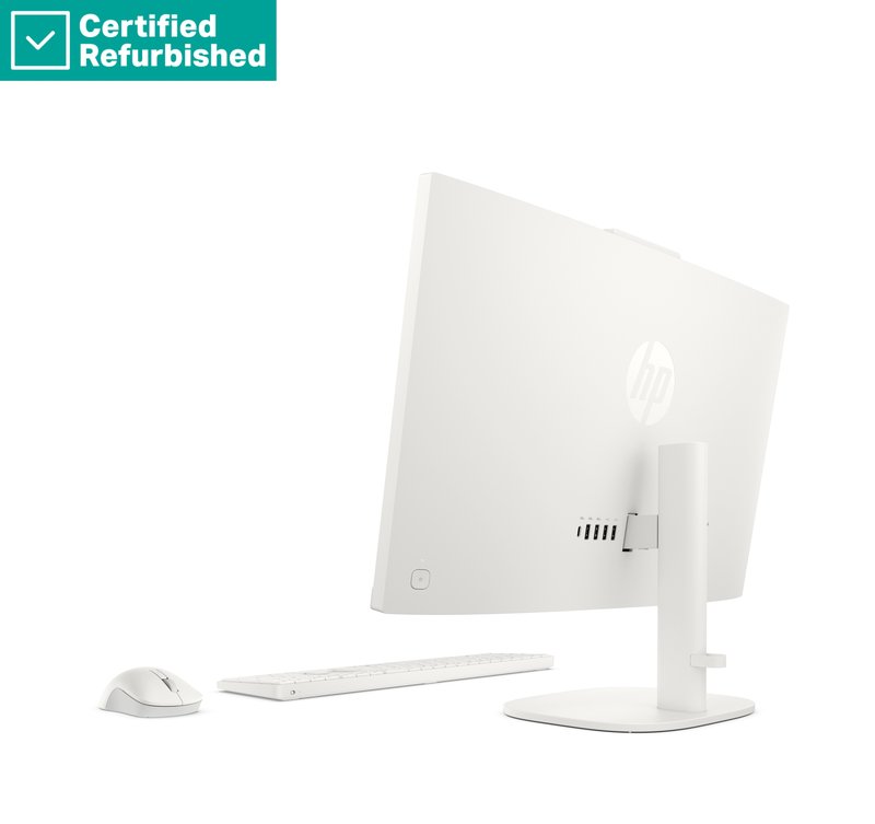 RENEW GOLD HP ProStudio 2 G2i AIO All-in-One 24 - i5-120U, 16GB, 512GB SSD, 23.8 FHD Non-Touch AG, Height Adjustable, USB Mouse, Ceramic White, Win 11 Pro, 1 years thumbnail 3