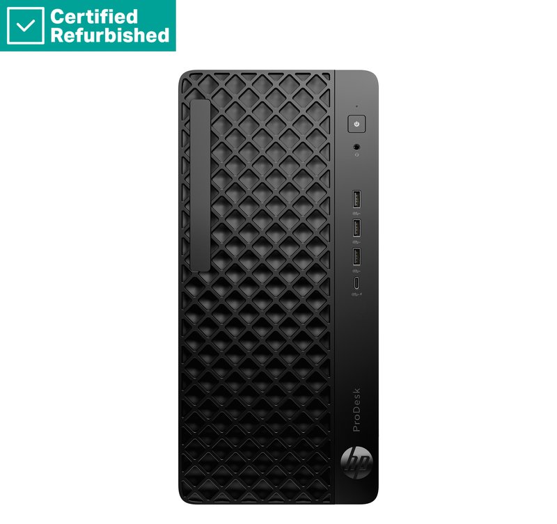 RENEW SILVER HP ProDesk 4 G1i Tower - Ultra 5-235, 8GB, 512GB SSD, USB Mouse, Win 11 Pro, 1 years - Image 1