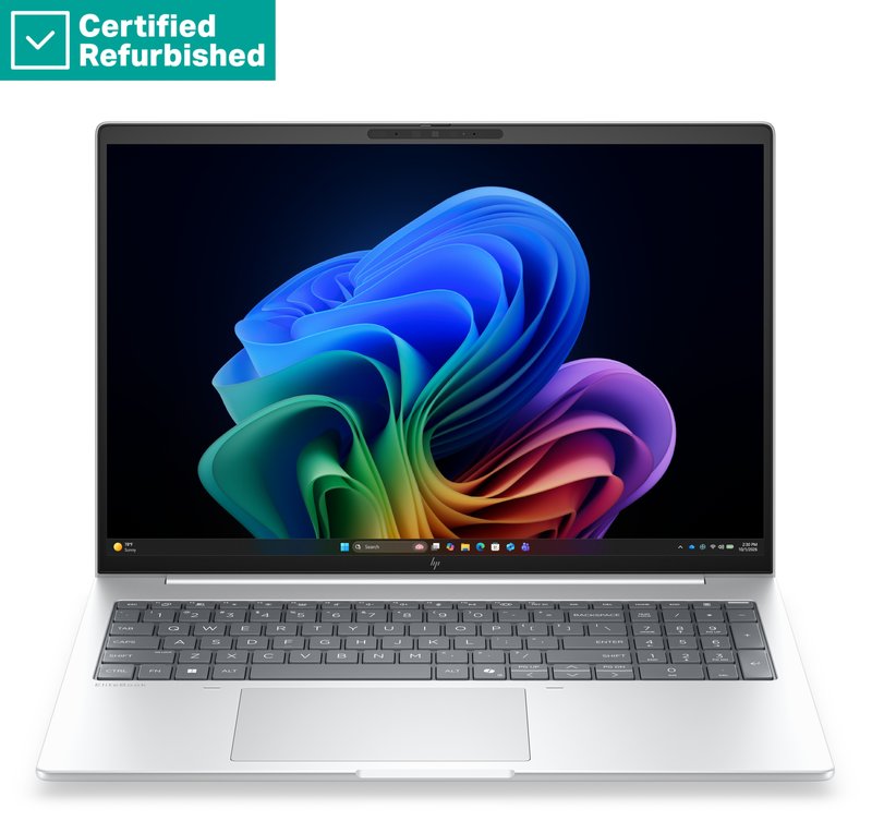 RENEW GOLD HP EliteBook 8 G2i 16 - Ultra 5-325, 16GB, 512GB SSD, 16 WUXGA 400-nit AG, 5MP IR cam, NO WWAN-readyness, Smartcard, FPR, Nordic backlit keyboard, 77Wh, Win 11 Pro, 1 years - Image 1