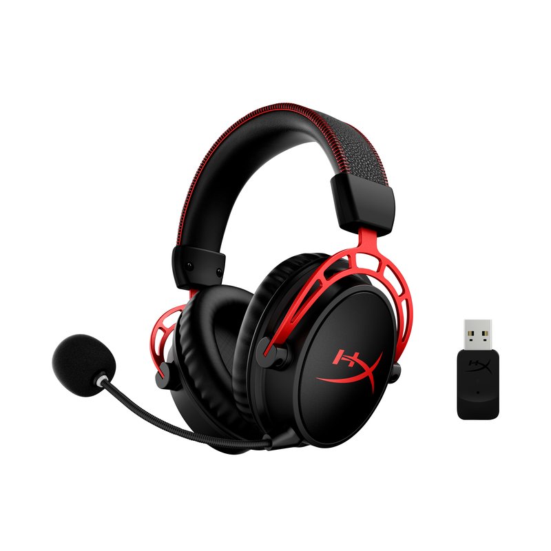 HEADSET HYPERX CLOUD ALPHA RED WIRELESS thumbnail 3