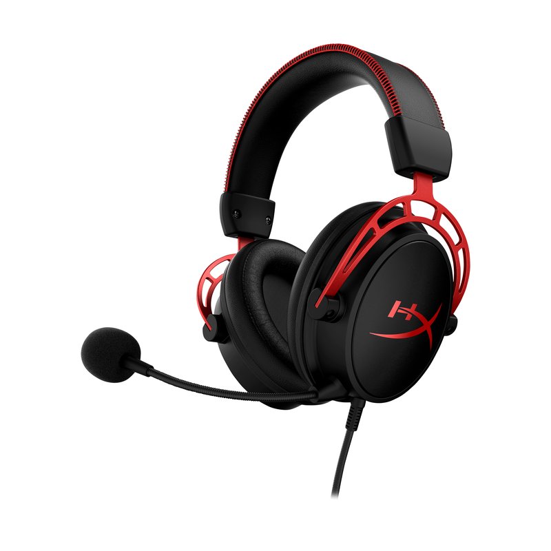 HyperX Cloud Alpha - Gaming Headset (Black-Red) - Image 1