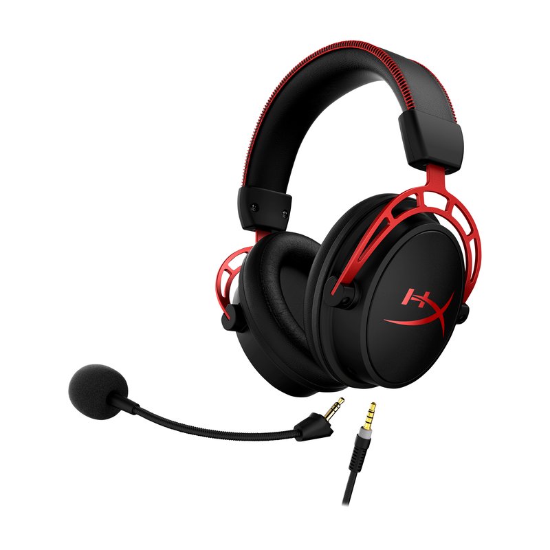 HyperX Cloud Alpha - Gaming Headset (Black-Red) thumbnail 3