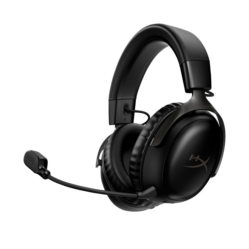HyperX Cloud III Wireless Black Wireless Headsets - Image 1