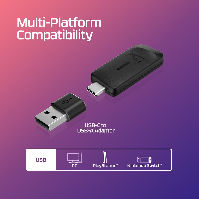 HyperX Cloud III Wireless Black Wireless Headsets thumbnail 6